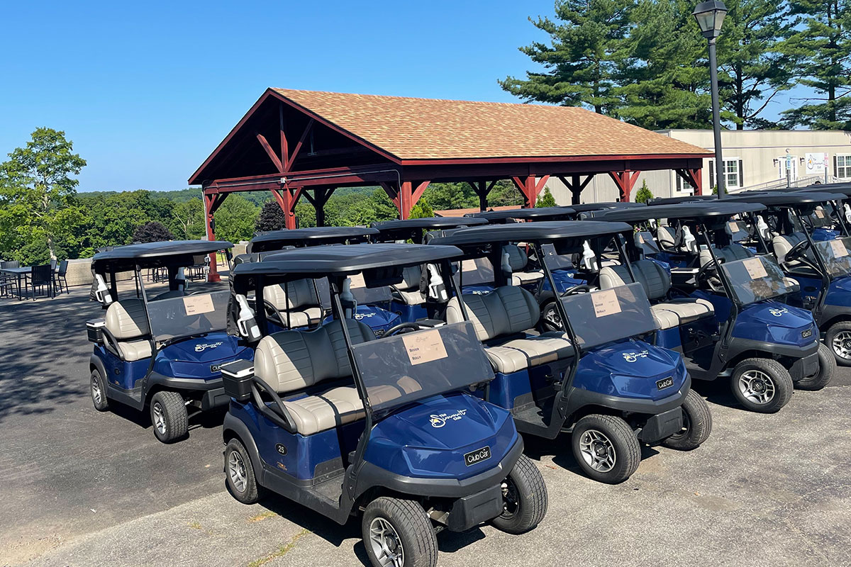 golf carts for golf outing